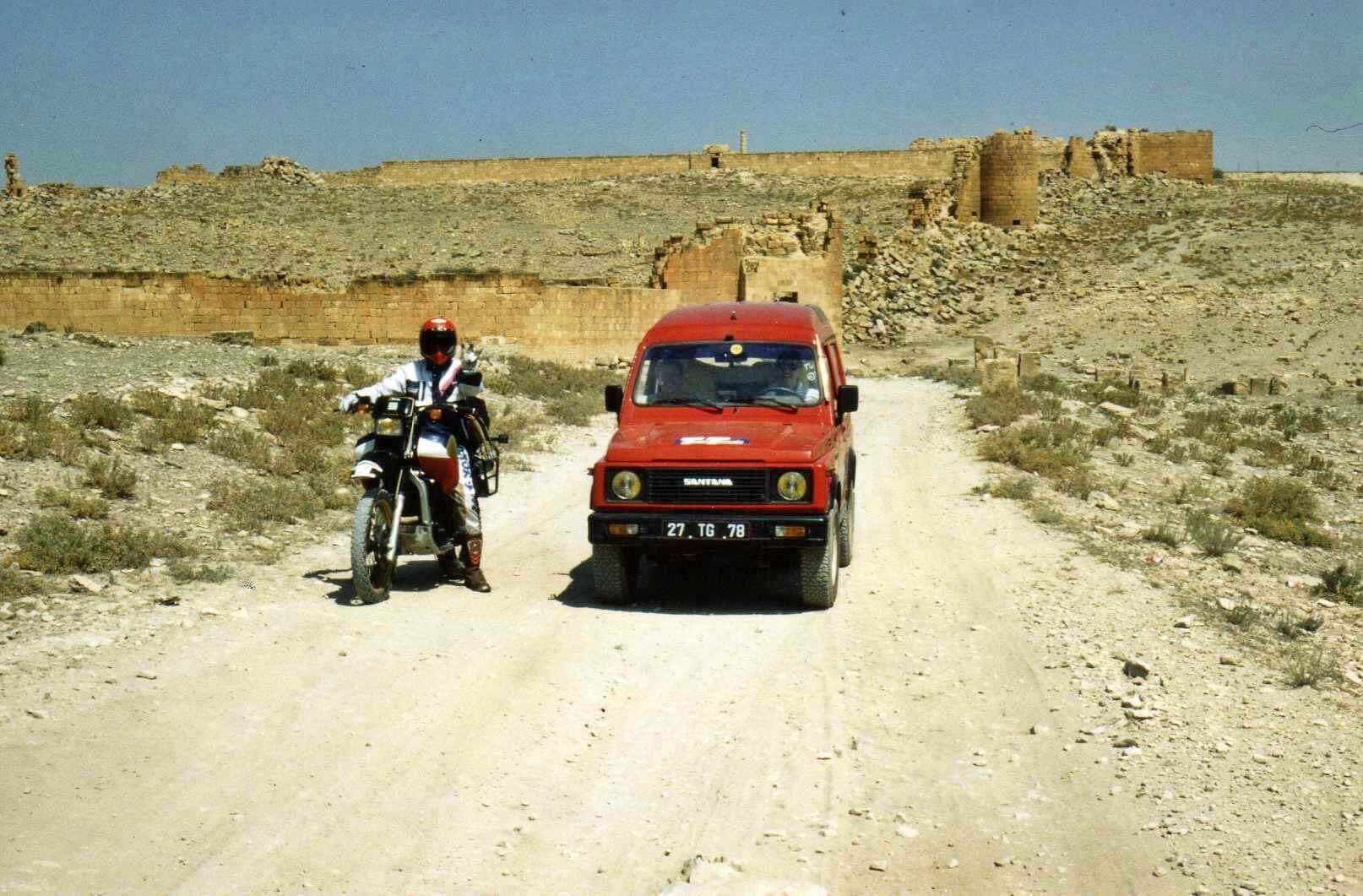 Raid moto 4x4 Tunisie Wild Spot El Kef Chebika - Ruines Haidra