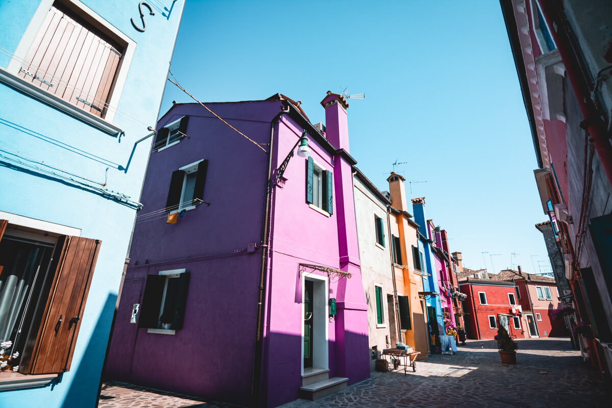 Ile Burano Venise Italie Wild Spot