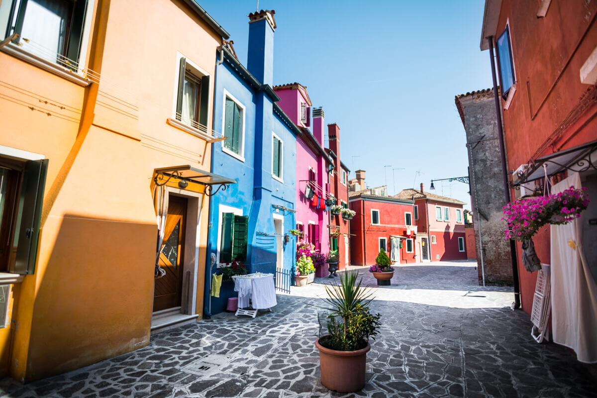 Ile Burano Venise Italie Wild Spot