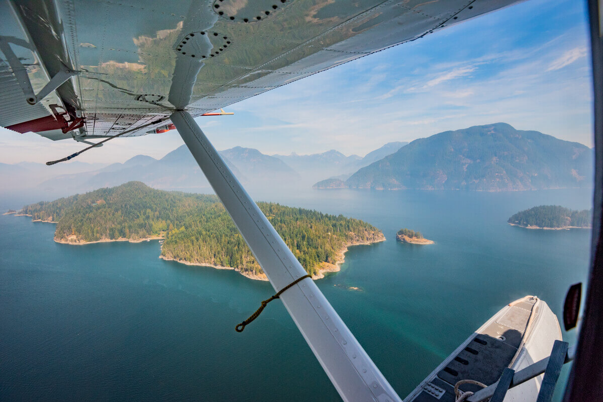 Livraison courrier hydravion Canada Thibault Larcher Wild Spot