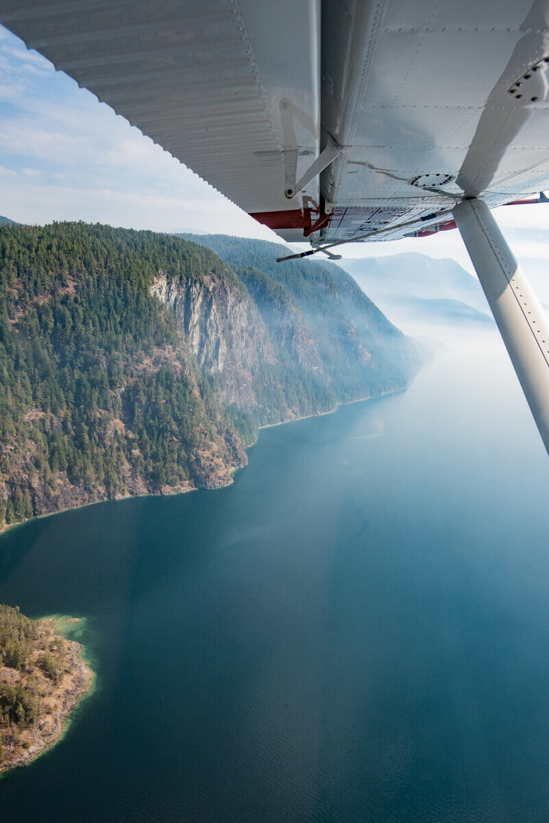 Livraison courrier hydravion Canada Thibault Larcher Wild Spot