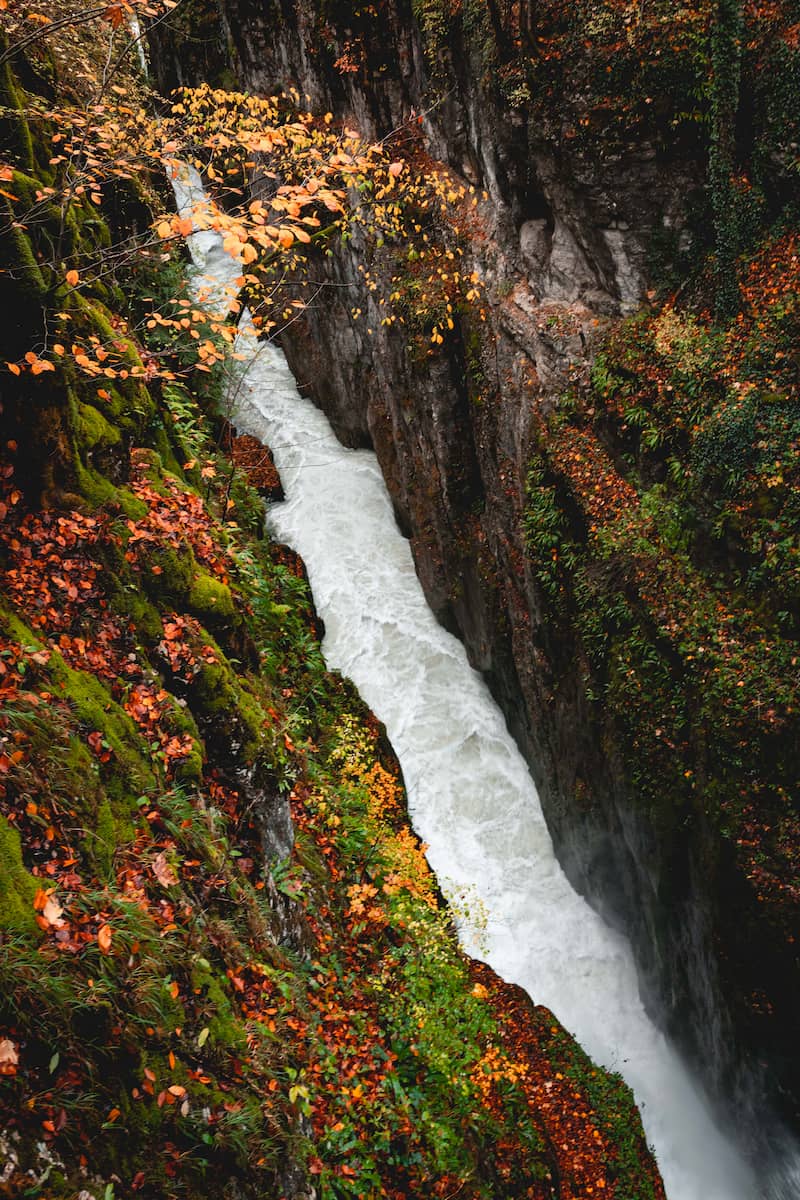 gorges de la langouette lieux à voir dans le haut jura en automne week-end wildspot