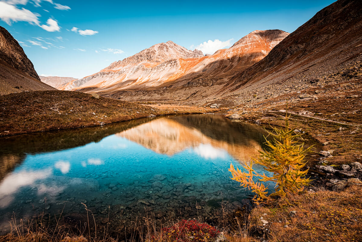 plateau emparis écrins sources romanches automne La Grave Meije Hautes Alpes Wild Spot Romain Cravero