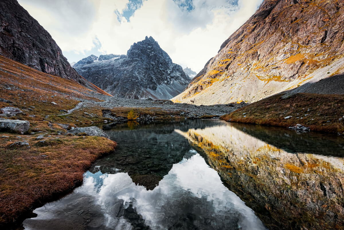 plateau emparis écrins sources romanches automne La Grave Meije Hautes Alpes Wild Spot Romain Cravero