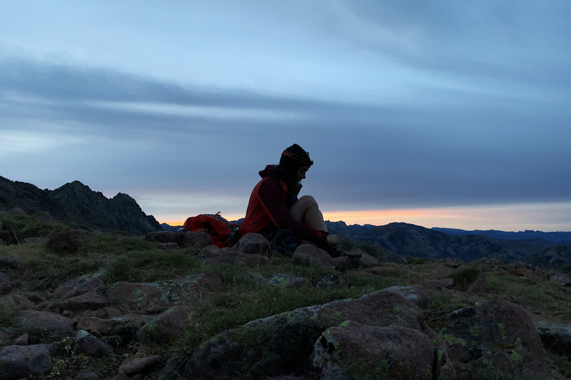 GR20 Corse grande randonnée autonomie aventure Arthur Barrow Wild Spot