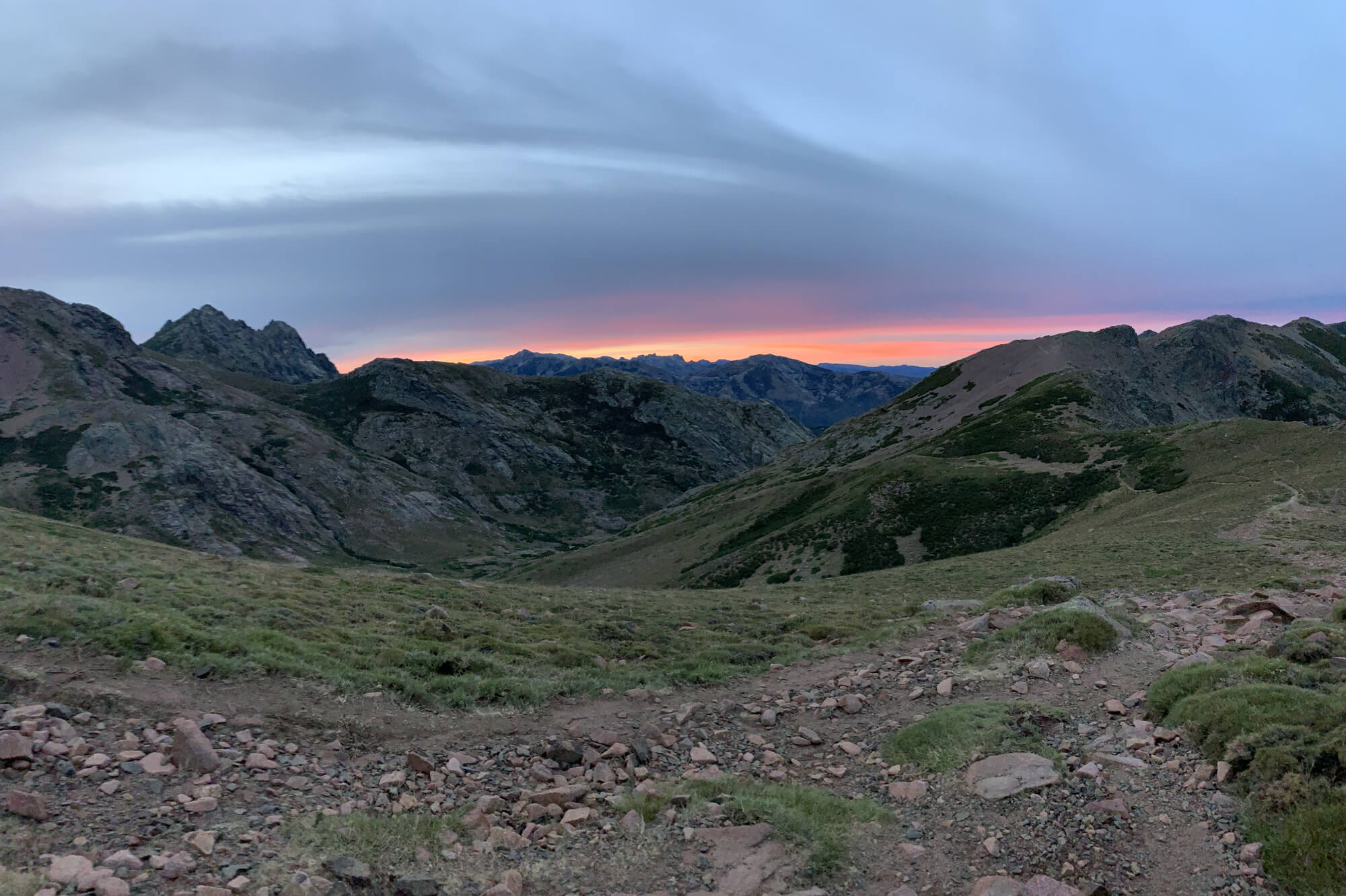 GR20 Corse grande randonnée autonomie aventure Arthur Barrow Wild Spot