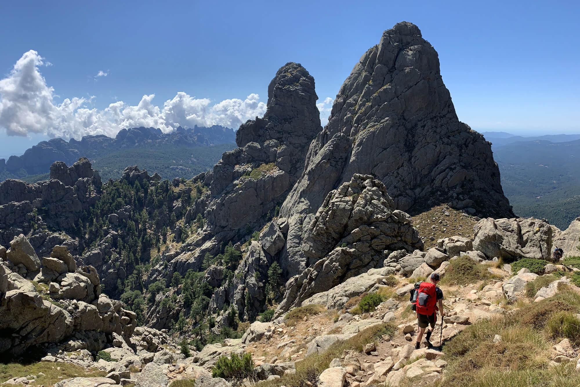 GR20 Corse grande randonnée autonomie aventure Arthur Barrow Wild Spot