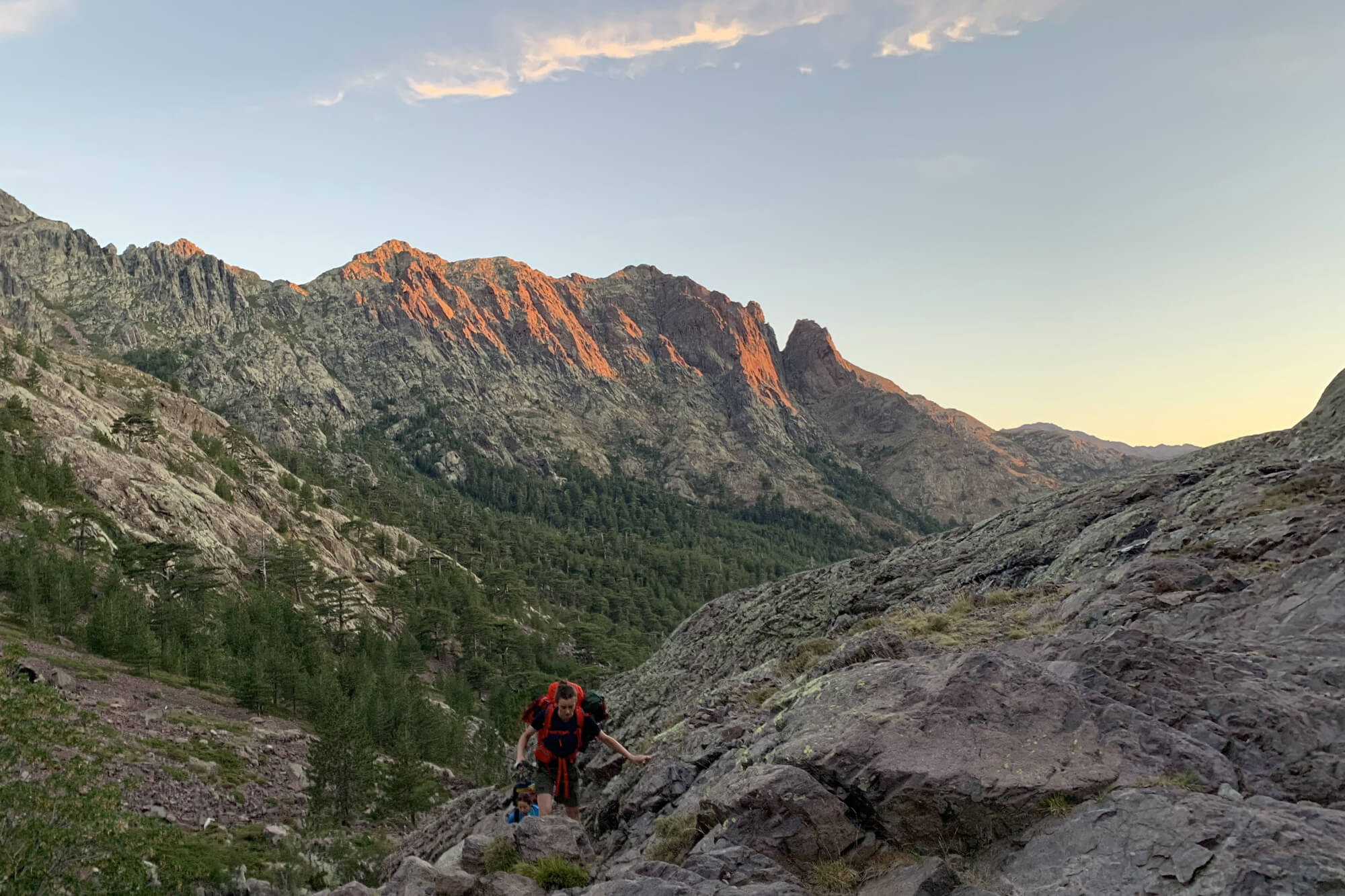 GR20 Corse grande randonnée autonomie aventure Arthur Barrow Wild Spot