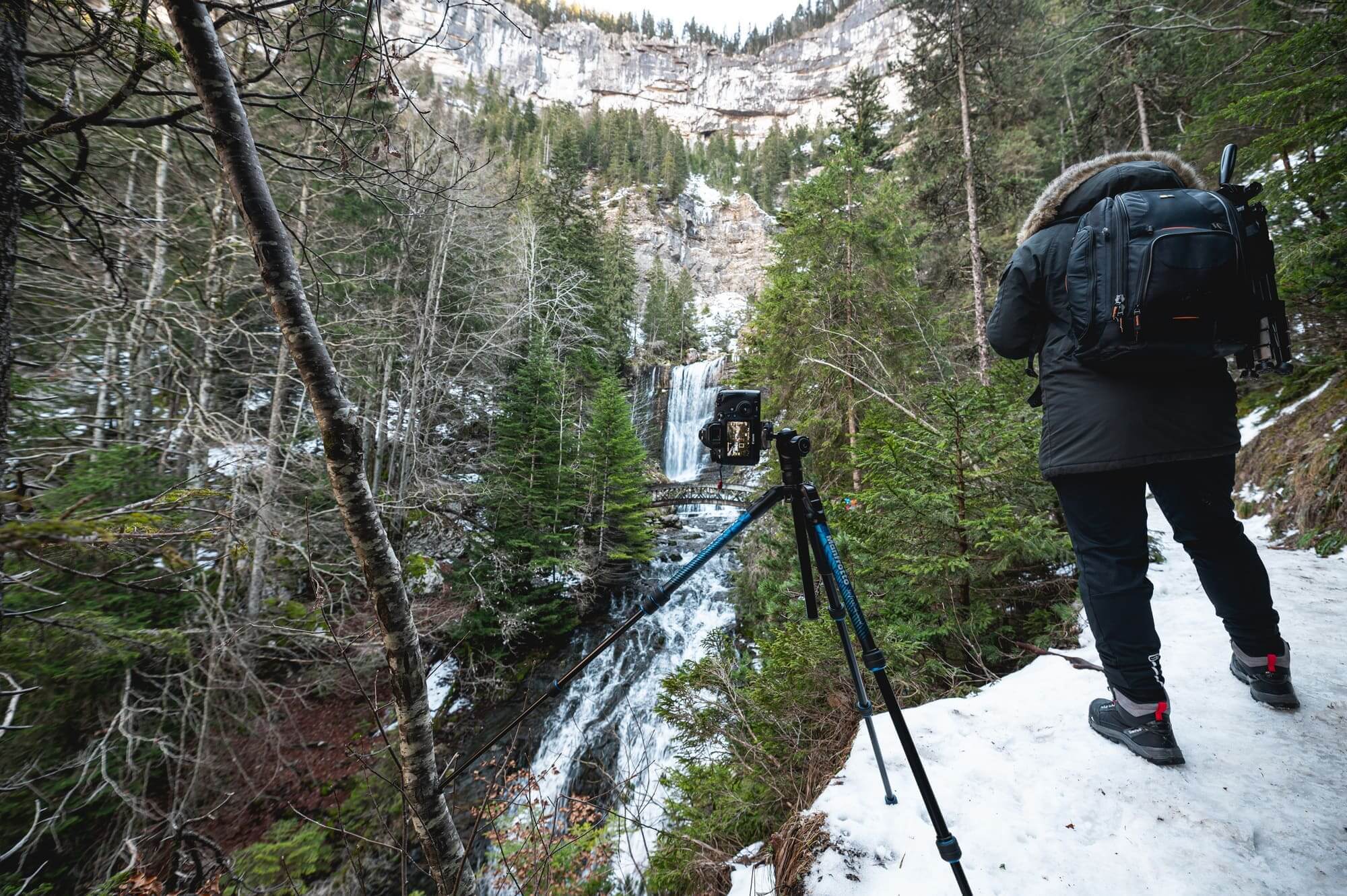 cascade cirque saint meme chartreuse savoie montagne randonnée spot photo hiver wildspot aurélien papa